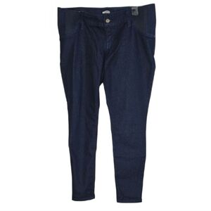 Isabel Maternity Jeans by Ingrid & Isabel Dark Denim Jegging Pants Blue 10/30R